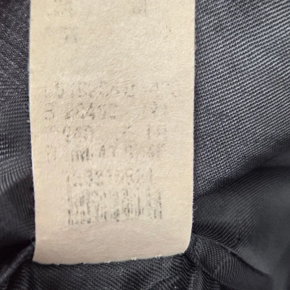 Lauren Ralph Lauren Wool Blazer Mens 42R‎ Charcoal Gray Glen Plaid 100% Wool